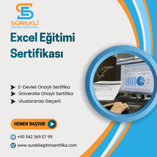Excel Eğitimi Sertifikası eğitim görseli