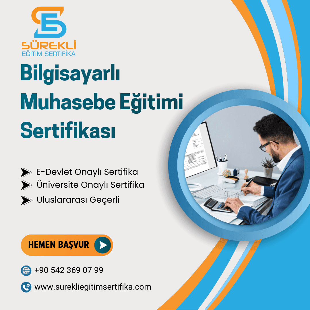 Bilgisayarlı Muhasebe Eğitimi Sertifikası