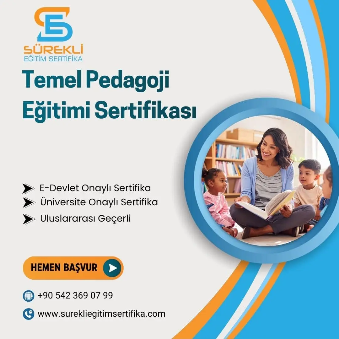 Temel Pedagoji Eğitimi Sertifikası