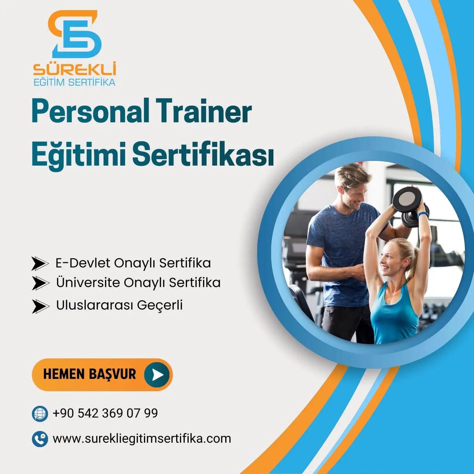 Personal Trainer Eğitimi Sertifikası