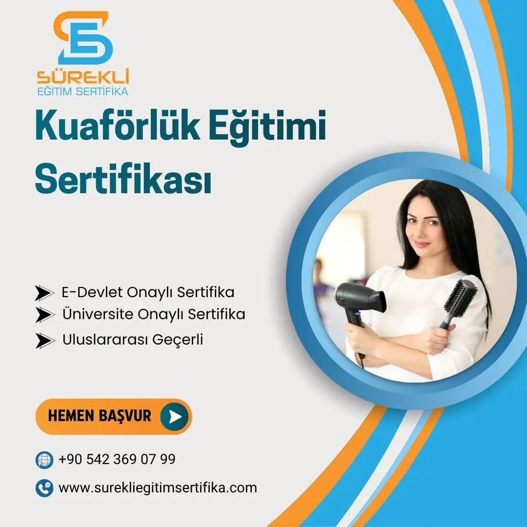 Kuaförlük Eğitimi Sertifikası
