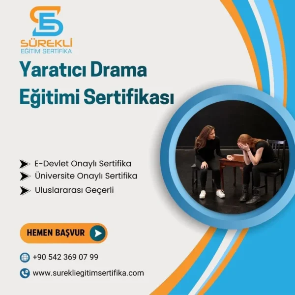 Yaratıcı Drama Eğitimi Sertifikası