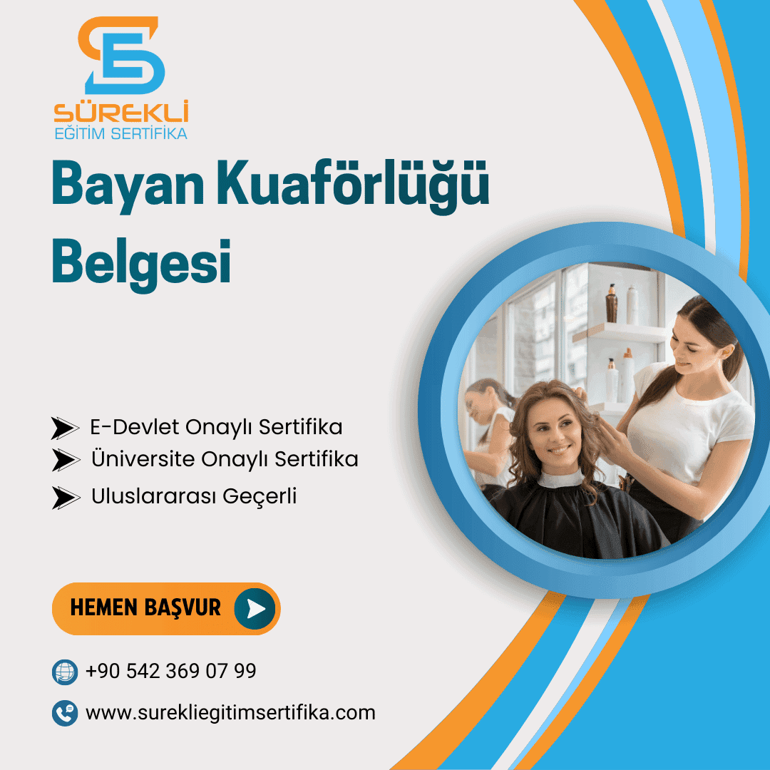 Bayan Kuaförlüğü Belgesi