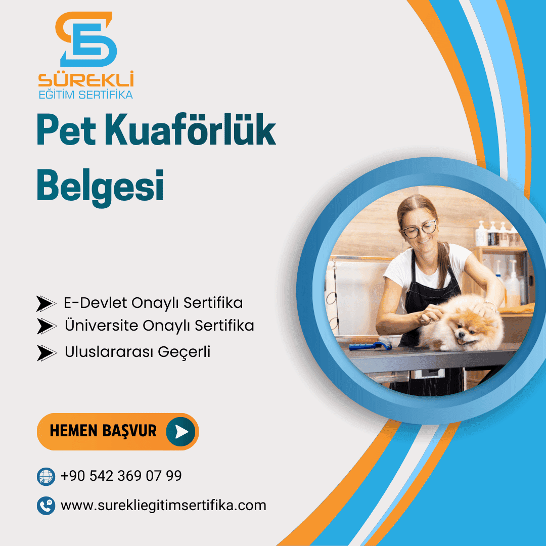 Pet Kuaförlük Belgesi
